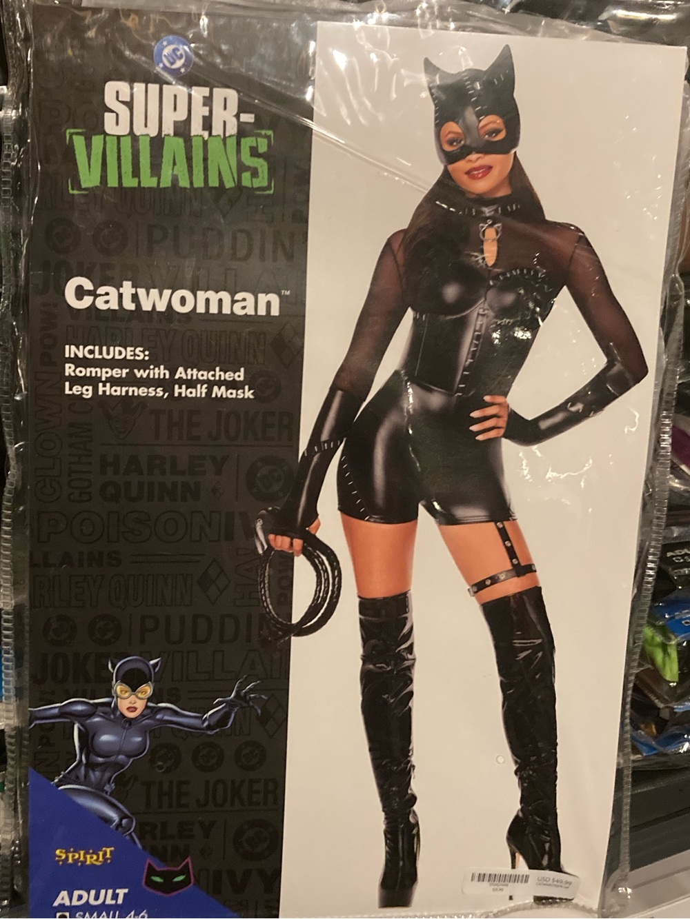 Cat woman adult size S